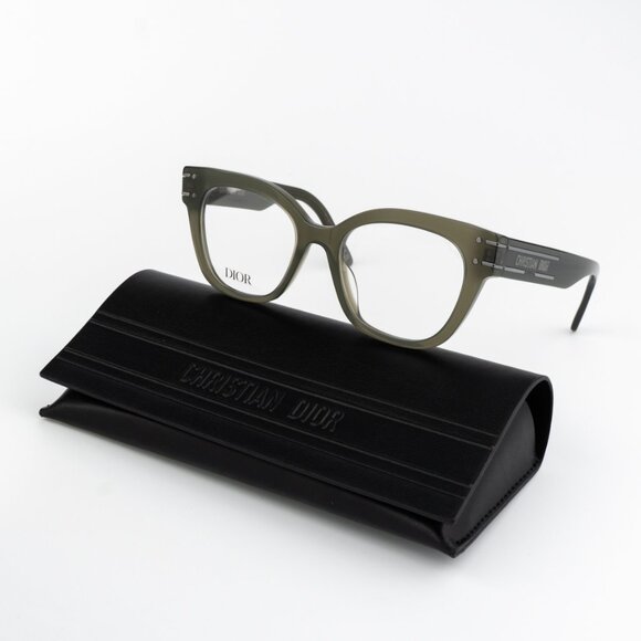 Dior Women Eyeglasses Green Demo Geometric DIORSIGNATUREO CD50054I 098 B2I NEW - Picture 10 of 10